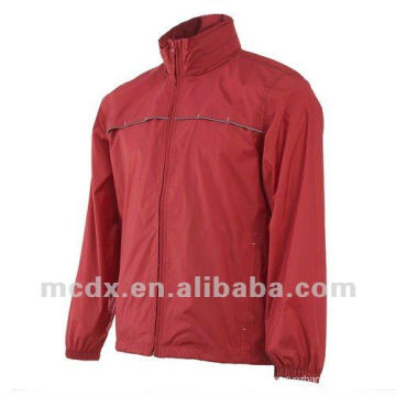 deportes al aire libre casual rojo hombres chaquetas